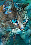 Full Diamond Painting kit - Cat