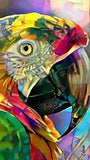 Full Diamond Painting kit - Parrot