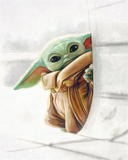 Full Diamond Painting kit - Baby Yoda