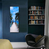 Full Large Diamond Painting kit - Plank road by the sea