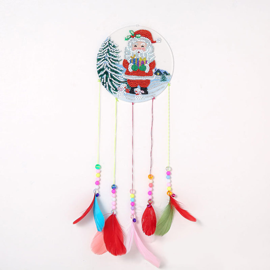 Diy 5d Diamond Painting Set Without Frame Wind Chimes Red - Temu