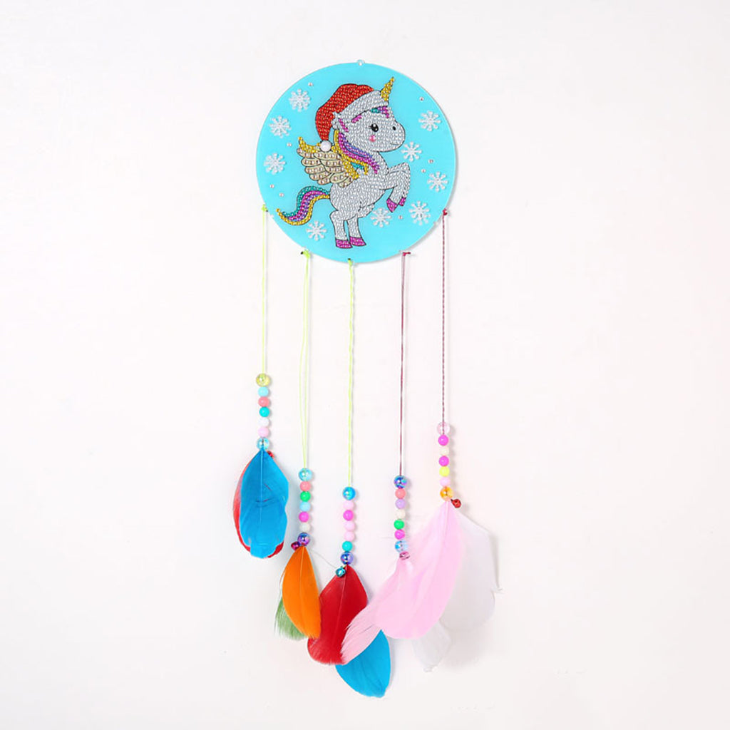5D DIY Diamond Painting Acrylic Rotating Wind Chimebird, Star, and Unicorn  DP Both Sides NORMAL Wind Chime/suncathers3 Options 
