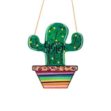 DIY Diamond painting pendant - Cactus