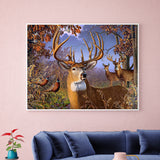 Full Diamond Painting kit - Deer in the jungle