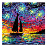 Full Diamond Painting kit - The brilliant Starry Night