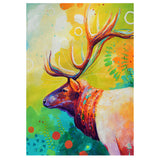 Full Diamond Painting kit - Watercolor sika deer