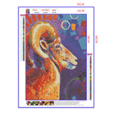 Full Diamond Painting kit - Animal Bighorn sheep