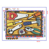 Full Diamond Painting kit - Cartoon tools