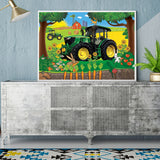 Full Diamond Painting kit - Farm Tractor