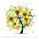 Full Diamond Painting kit - Sunflower tree