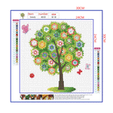 Full Diamond Painting kit - Flower tree