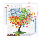 Full Diamond Painting kit - Four Seasons Tree