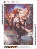 Full Diamond Painting kit - Iron Dragon