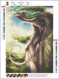 Full Diamond Painting kit - Big Dragon