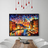 Full Diamond Painting kit - Port in the night