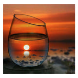Full Diamond Painting kit - The reflection of the sea in the glass