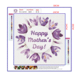 Full Diamond Painting kit - Happy Mothers' Day