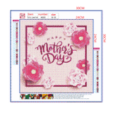 Full Diamond Painting kit - Happy Mothers' Day