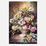 Full Diamond Painting kit - Flowers on vase