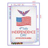 Full Diamond Painting kit - Independent day on July 4
