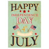 Full Diamond Painting kit - Happy independence day