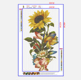 Full Diamond Painting kit - Sunflower