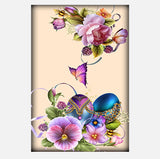 Full Diamond Painting kit - Flowers and butterflies