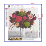 Full Diamond Painting kit - Beautiful flowers