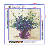 Full Diamond Painting kit - Romantic flower