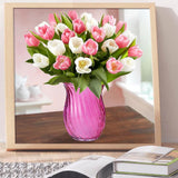 Full Diamond Painting kit - Beautiful tulip flower