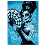 Full Diamond Painting kit - Beautiful skeleton woman