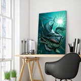 Full Diamond Painting kit - Big shark