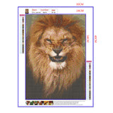 Full Diamond Painting kit - Lion head