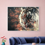 Full Diamond Painting kit - Tiger