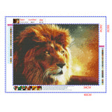 Full Diamond Painting kit - Lion