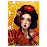 Full Diamond Painting kit - Geisha girl