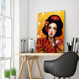 Full Diamond Painting kit - Geisha girl