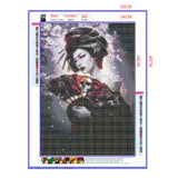 Full Diamond Painting kit - Geisha girl