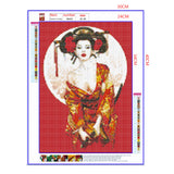 Full Diamond Painting kit - Geisha girl