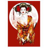 Full Diamond Painting kit - Geisha girl