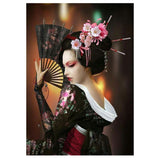 Full Diamond Painting kit - Geisha girl