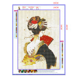 Full Diamond Painting kit - Geisha girl