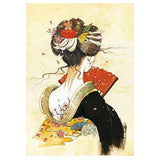 Full Diamond Painting kit - Geisha girl