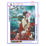 Full Diamond Painting kit - Geisha girl