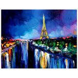 Full Diamond Painting kit - Eiffel Tower at night