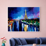 Full Diamond Painting kit - Eiffel Tower at night