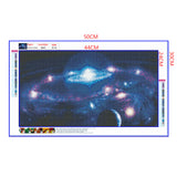 Full Large Diamond Painting kit - Romantic starry sky