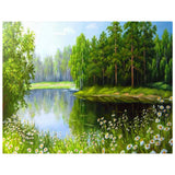 Full Diamond Painting kit - Beautiful lake scenery