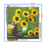 Full Diamond Painting kit - Sunflowers (16x16inch)