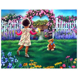 Full Diamond Painting kit - Cute little girl